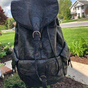 Vintage Wilsons Leather Backpack